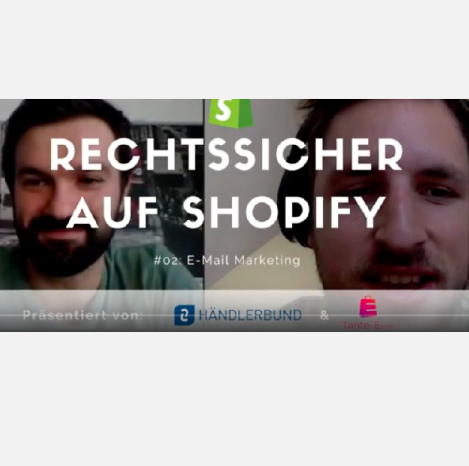 Rechtssicher auf Shopify: #02 - E-Mail Marketing